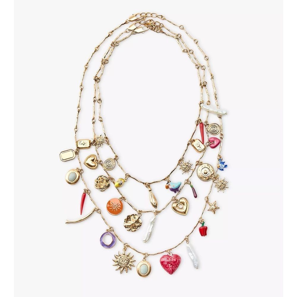 Zara 3 pack of Charm Necklace